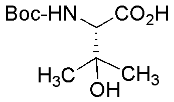 Ácido Boc-(S)-2-amino-3-hidroxi-3-metilbutanoico