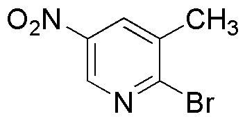 2-Bromo-3-methyl-5-nitropyridine