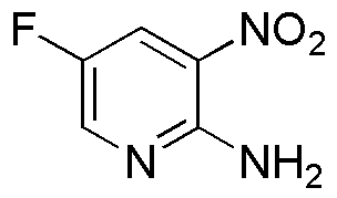 2-Amino-3-nitro-5-fluoropyridine