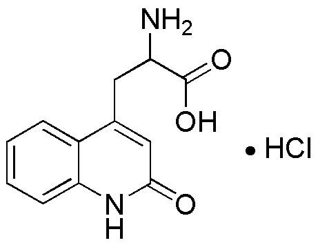 Chlorhydrate d'acide 2-amino-3-(1,2-dihydro-2-oxoquinoléine-4-yl)propanoïque