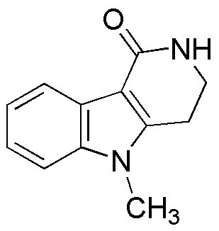 2,3,4,5-Tetrahidro-5-metil-1H-pirido[4,3-b]indol-1-ona