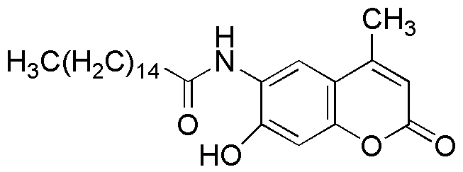 6-Hexadécanoylamido-4-méthylumbelliférone