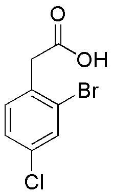 2-Bromo-4-chlorophenylacetic acid