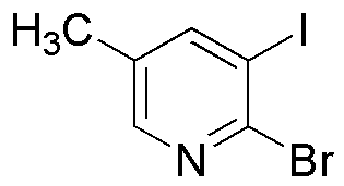 2-Bromo-3-iodo-5-methylpyridine