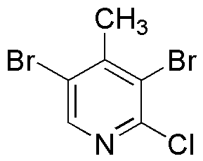 2-Chloro-3,5-dibromo-4-méthylpyridine