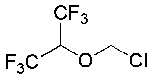 2-(clorometoxi)-1,1,1,3,3,3-hexafluoro-propano