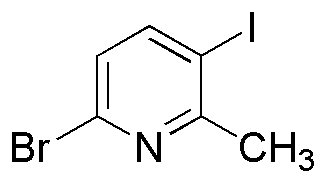 6-Bromo-3-iodo-2-methylpyridine