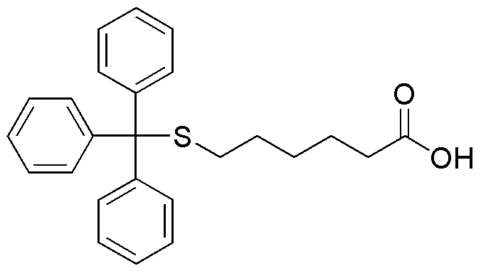 Ácido 6-(tritiltio)hexanoico