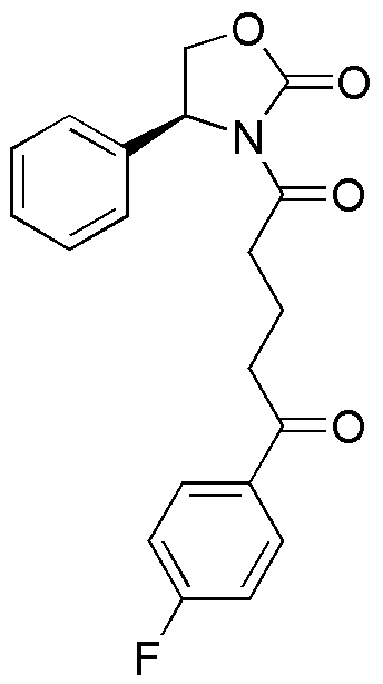 (4S-3-[5-(4-fluorophényl)-1,5-dioxopényl]-4-phényl-2-oxazolidinone