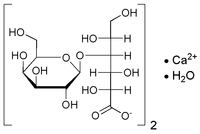 4-O-?-D-Galactopyranosyl-D-gluconic acid calcium salt (2:1) dihydrate