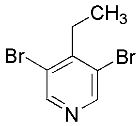 3,5-Dibromo-4-ethylpyridine