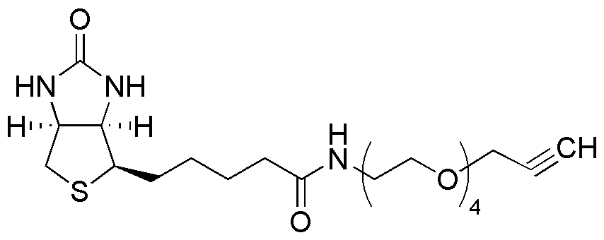 15-[D(+)-Biotinylamino]-4,7,10,13-tétraoxapentadec-1-yne