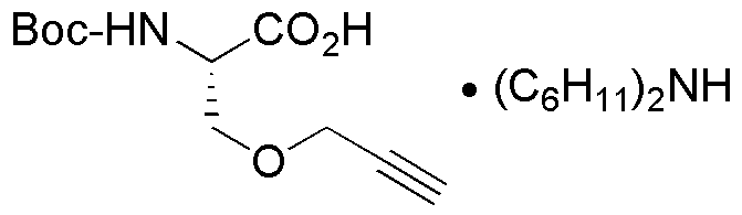 Sal de diciclohexil amonio del ácido (S)-Boc-2-amino-3-propargiloxi-propiónico