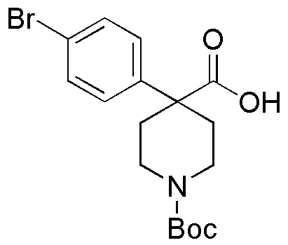 Boc-4-(4-bromophenyl)-piperidine-4-carboxylic acid