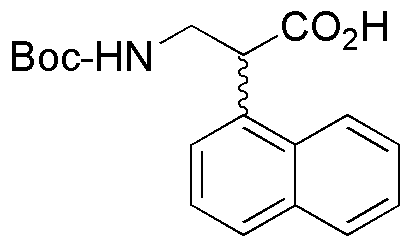 Ácido (R,S-Boc-3-amino-2-(naftalen-1-il)-propiónico