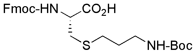 (R-Fmoc-2-amino-3-(3-(Boc-amino)-propylsulfanyl)-propionic acid