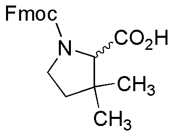 (Ácido R,S-Fmoc-3,3-dimetil-pirrolidin-2-carboxílico