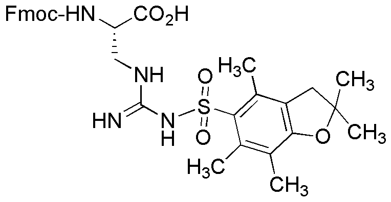 (S-Fmoc-2-amino-3-(N-Pbf-guanidino)-propionic acid