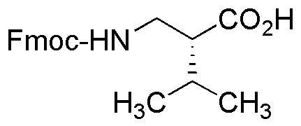 (Ácido R-Fmoc-2-aminometil-3-metil-butírico