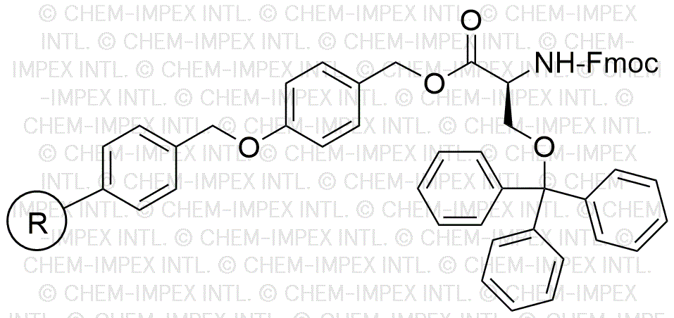 Fmoc-Ser(Trt)-Wang Resin