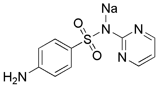 Sel sodique de sulfadiazine