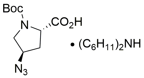 Ácido (2S,4R)-Boc-4-azido-pirrolidin-2-carboxílico·DCHA