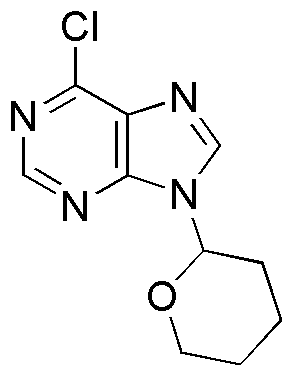 6-Chloro-9-(oxan-2-yl)purine