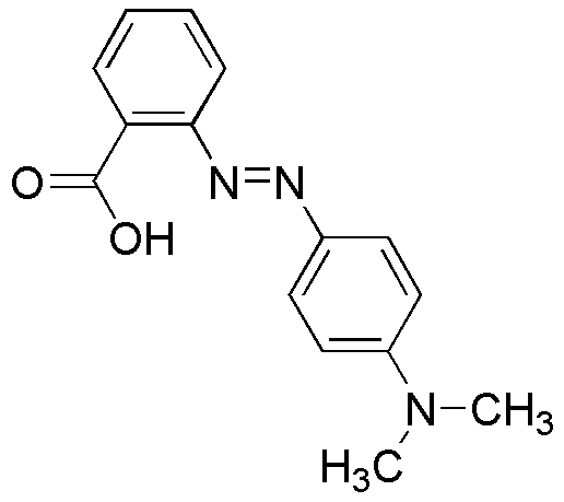 Acide libre de rouge de méthyle