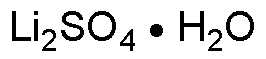 Lithium sulfate monohydrate