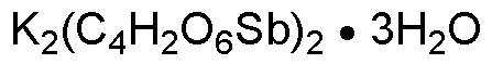 Tartrate de potassium et d'antimoine trihydraté