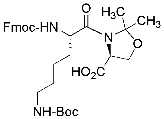 Fmoc-Lys(Boc)-Ser[Psi(Me,Me)Pro]-OH