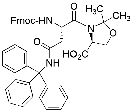 Fmoc-Asn(Trt)-Ser[Psi(Me,Me)Pro]-OH