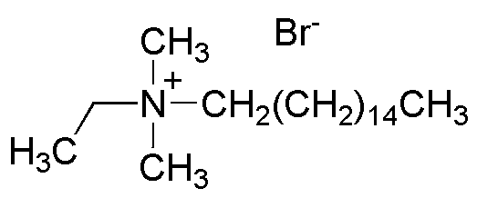 Bromuro de etilhexadecildimetilamonio