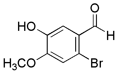 2-Bromo-5-hidroxi-4-metoxibenzaldehído