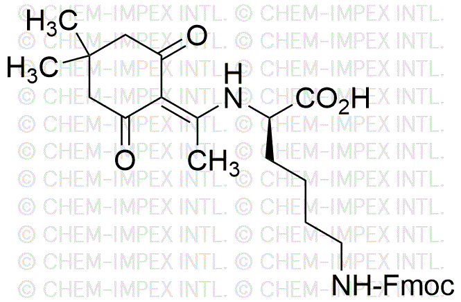 Na-1-(4,4-Dimetil-2,6-dioxociclohex-1-ilideno)etilo--Ne-Fmoc-D-lisina