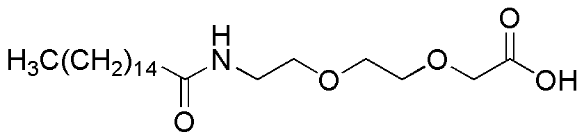 Palmitoyl-8-amino-3,6-dioxaoctanoic acid