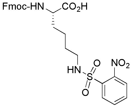 Nα-Fmoc-Nε-(2-nitrobenzènesulfonyl)-L-lysine