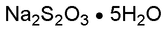 Sodium thiosulfate pentahydrate