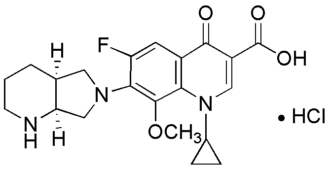 Clorhidrato de moxifloxacino