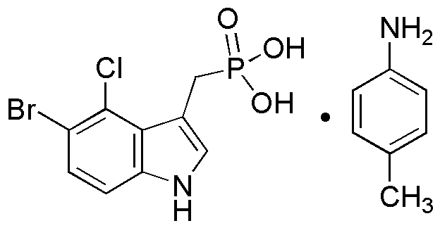 Sel de p-toluidine du phosphate de 5-bromo-4-chloro-3-indolyle