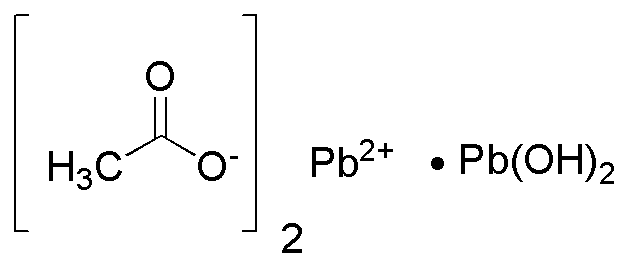 Acétate de plomb (II) basique anhydre (pour l'analyse du sucre)