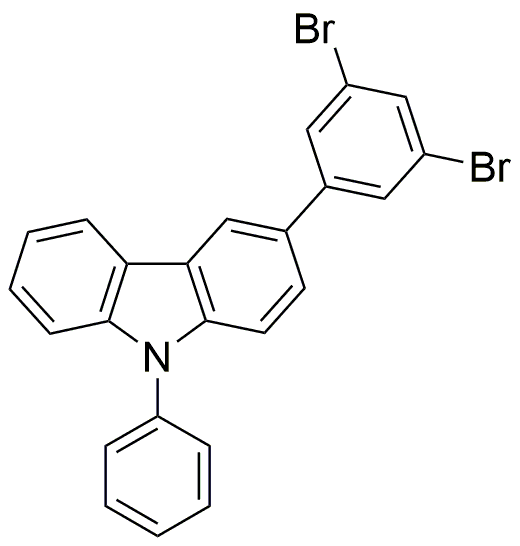 3-(3,5-Dibromofenil)-9-fenil-9H-carbazol