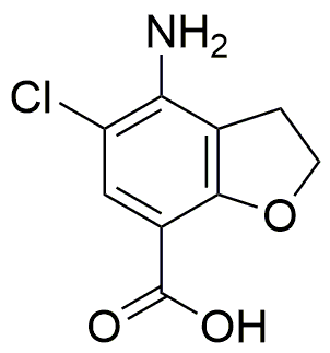 Acide 4-amino-5-chloro-2,3-dihydrobenzofuran-7-carboxylique