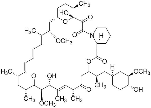 Rapamycin from Streptomyces hygroscopicus