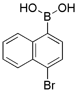 Acide 4-bromo-1-naphtalèneboronique (peut contenir des quantités variables d'anhydride)