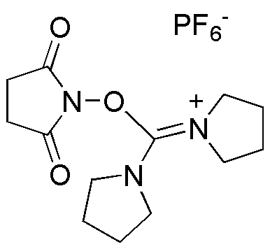 Hexafluorophosphate de N,N,N',N'Bis(tétraméthylène)-O-(N-succinimidyl)uronium