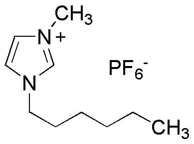 Hexafluorophosphate de 1-hexyl-3-méthylimidazolium