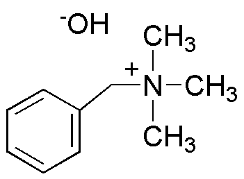 Solution d'hydroxyde de benzyltriméthylammonium, 40 % en poids dans H2O