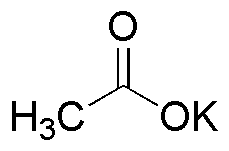 Polvo cristalino de acetato de potasio, USP