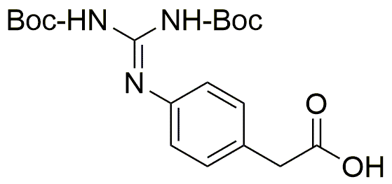 4-[(Boc)2-guanidino]phenylacetic acid